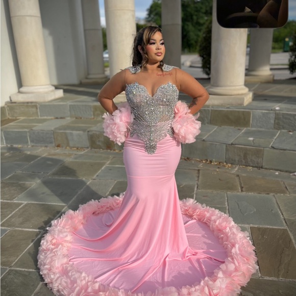 & Other Stories Pink Maxi Dress - Picture 3 of 3